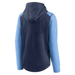 Tampa Bay Rays Nike Women's Authentic Collection Baseball Performance Full-Zip Hoodie - Navy/Light Blue - Nike Discount
