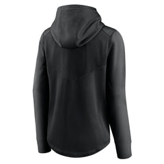Miami Marlins Nike Women's Authentic Collection Baseball Performance Full-Zip Hoodie - Black - Nike Lifestyle