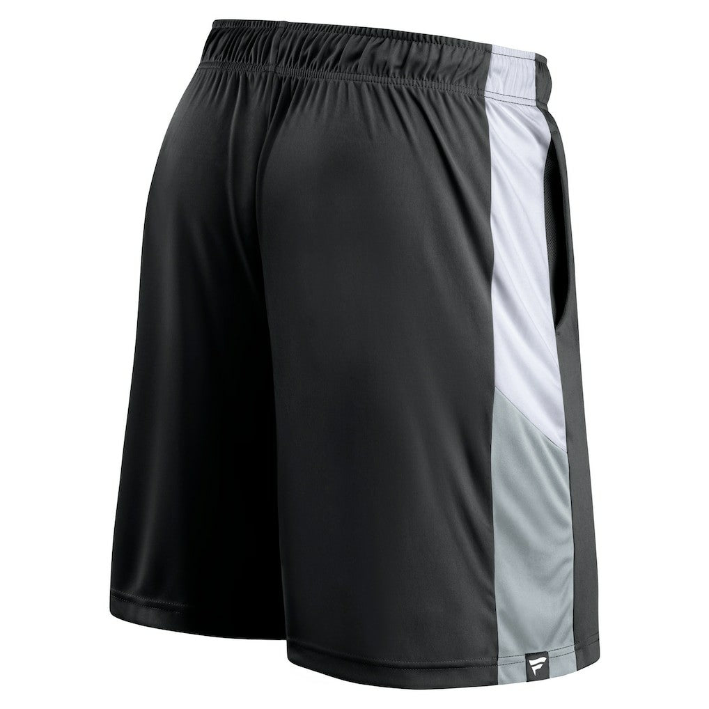 Fanatics Las Vegas Raiders Prep Colorblock Shorts Black