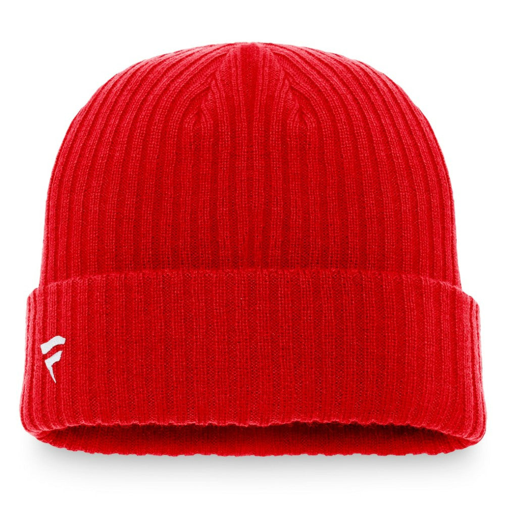 Ottawa Senators Fanatics Core Primary Logo Cuffed Knit Hat - Red - NHL 3970321