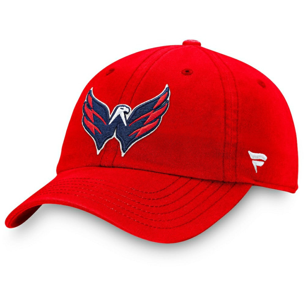 Washington Capitals Fanatics Core Primary Logo Adjustable Hat - Red - NHL 3970516