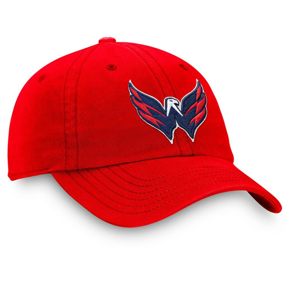 Washington Capitals Fanatics Core Primary Logo Adjustable Hat - Red - NHL 3970516