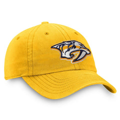 Nashville Predators Fanatics Core Primary Logo Adjustable Hat - Gold - NHL 3970522