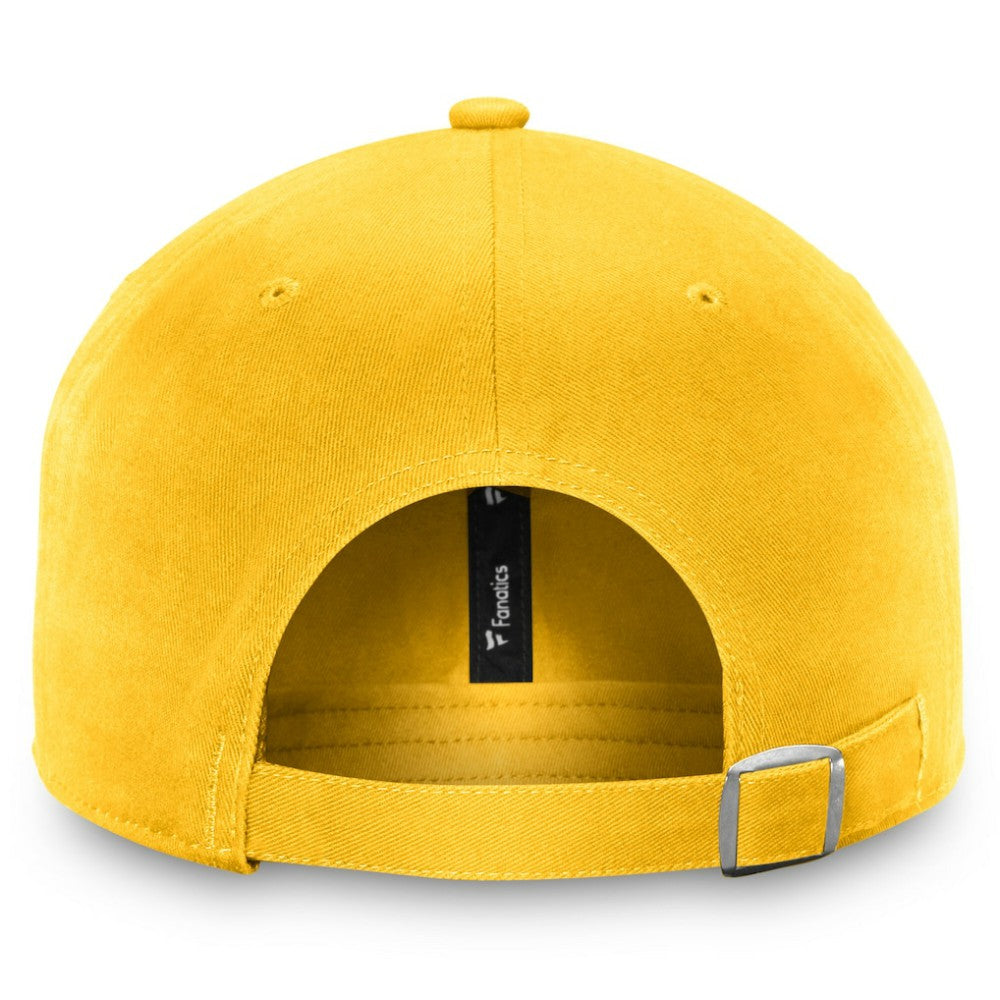 Nashville Predators Fanatics Core Primary Logo Adjustable Hat - Gold - NHL 3970522