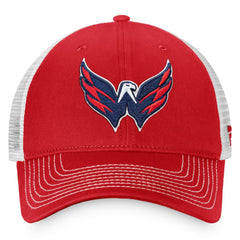 Washington Capitals Fanatics Core Primary Logo Trucker Adjustable Hat - Red/White - NHL 3970578