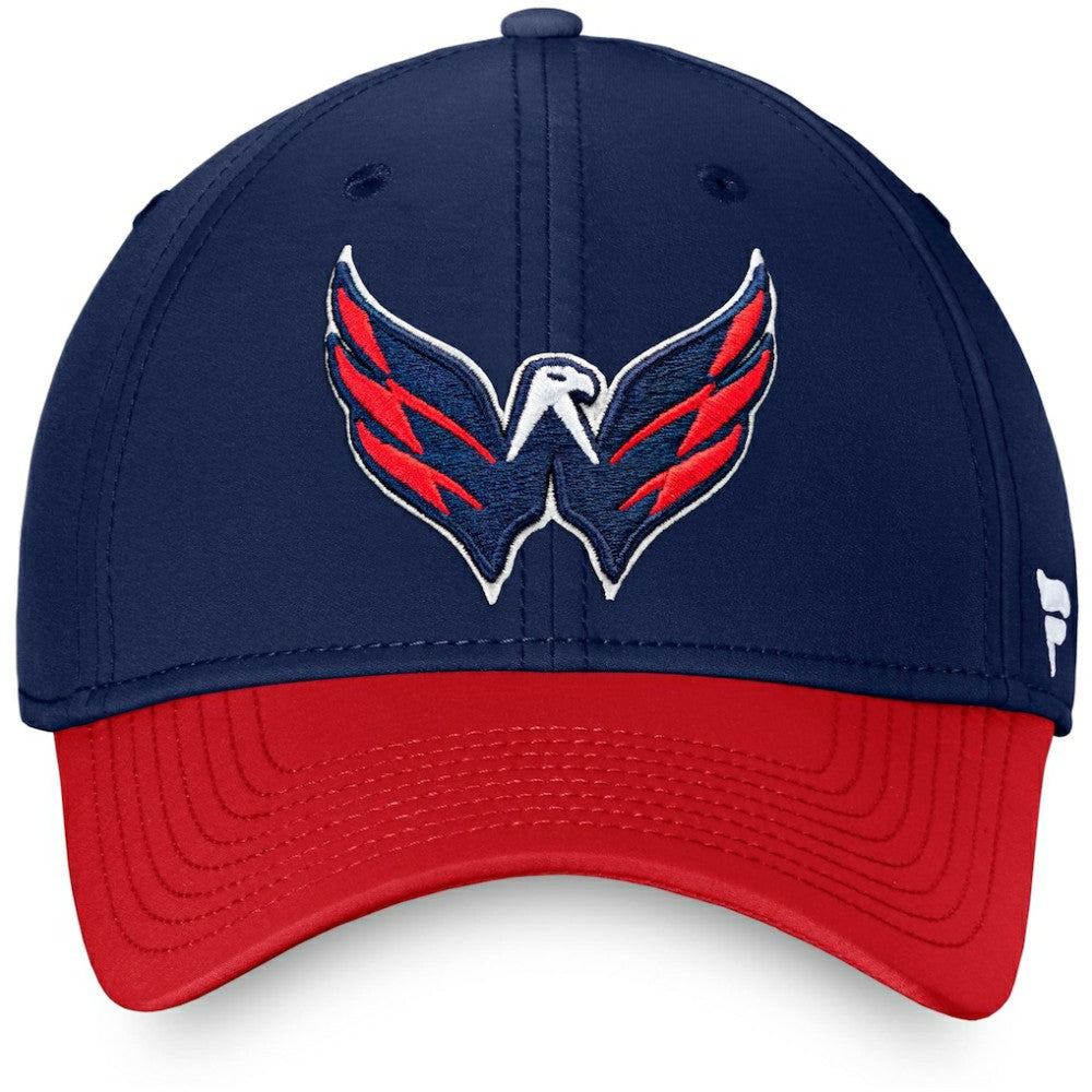 Washington Capitals Fanatics Core Primary Logo Flex Hat - Navy - NHL 3970672
