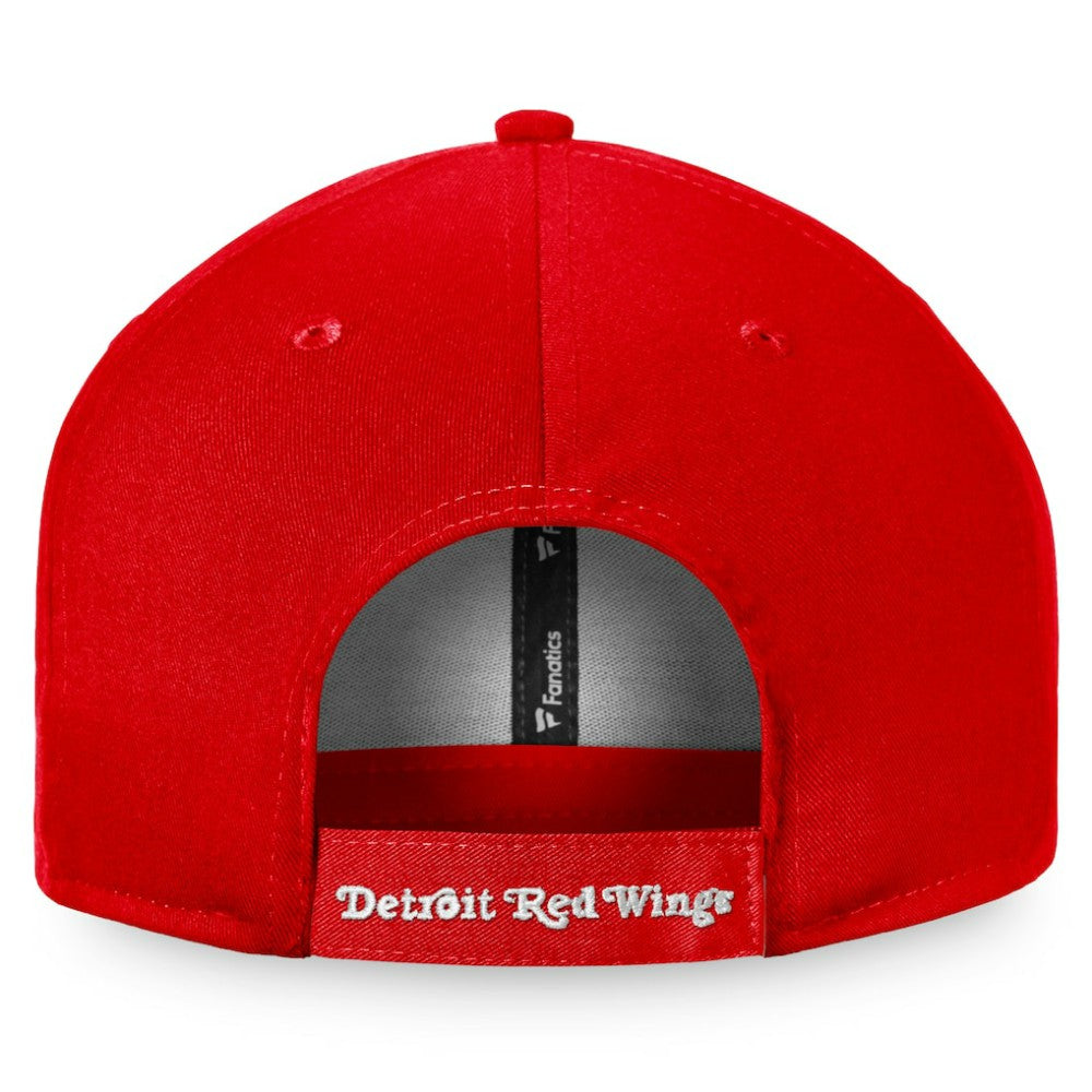 Detroit Red Wings Fanatics Core Adjustable Hat - Red - NHL 3970725