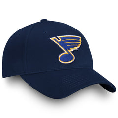 St. Louis Blues Fanatics Core Adjustable Hat - Navy - NHL 3970855