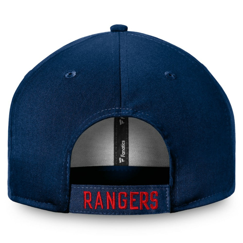 New York Rangers Fanatics Core Adjustable Hat - Navy - NHL 3970864
