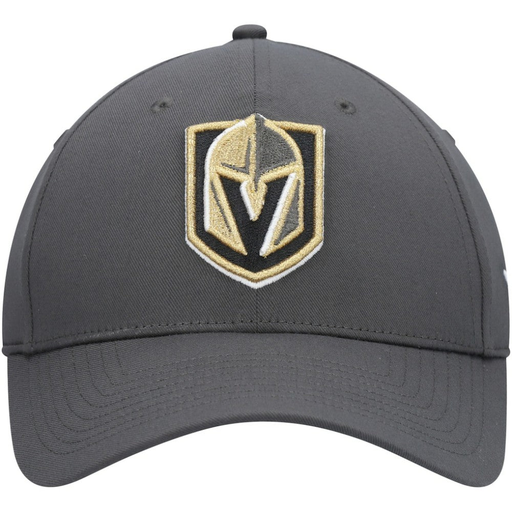 Vegas Golden Knights Fanatics Logo Core Adjustable Hat - Charcoal - NHL 3970871