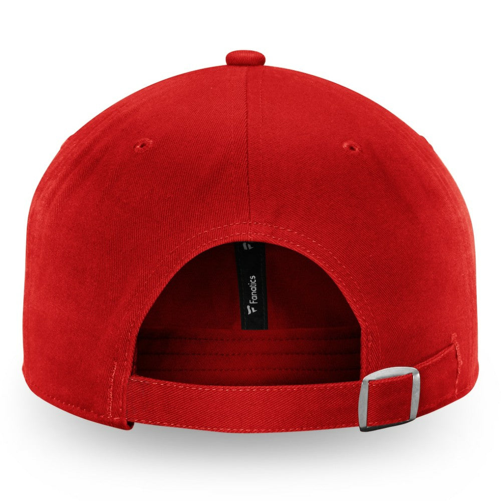 New Jersey Devils Fanatics Women's Core Primary Logo Adjustable Hat - Red - NHL 3971023