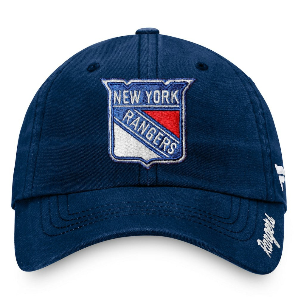 New York Rangers Fanatics Women's Primary Logo Adjustable Hat - Navy - NHL 3971083