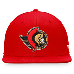 Ottawa Senators Fanatics Core Primary Logo Fitted Hat - Red - NHL 3971149
