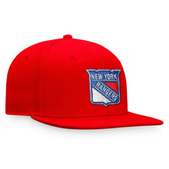 New York Rangers Fanatics Core Primary Logo Fitted Hat - Red - NHL 3971154