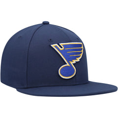 St. Louis Blues Fanatics Core Primary Logo Fitted Hat - Navy - NHL 3971218