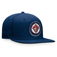 Winnipeg Jets Fanatics Core Primary Logo Fitted Hat - Navy - NHL 3971223