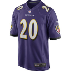 Nike Ed Reed Baltimore Ravens Game Retired Player Jersey Purple