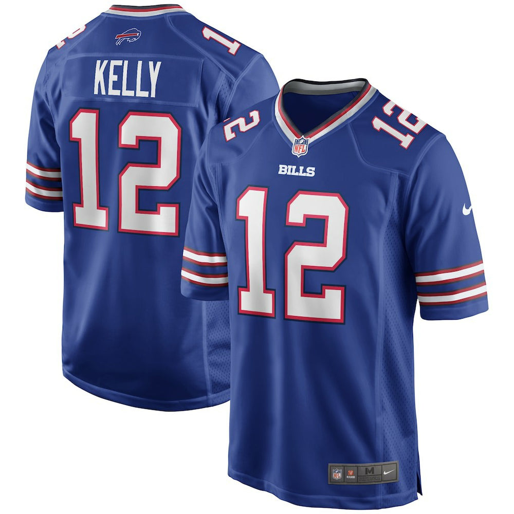 Nike Jim Kelly Buffalo Bills Game Retired Player Jersey Royal