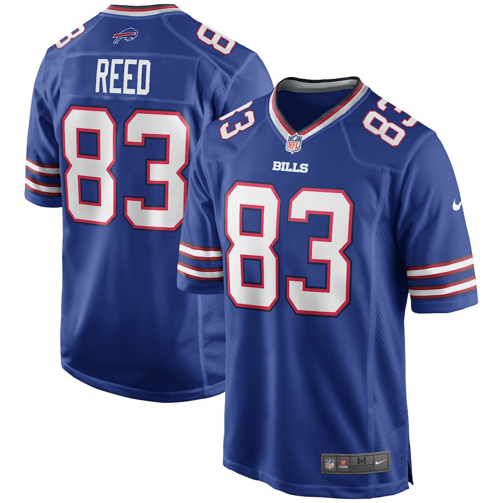 Nike Andre Reed Buffalo Bills Game Retired Player Jersey Royal