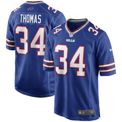 Nike Thurman Thomas Buffalo Bills Game Retired Player Jersey Royal