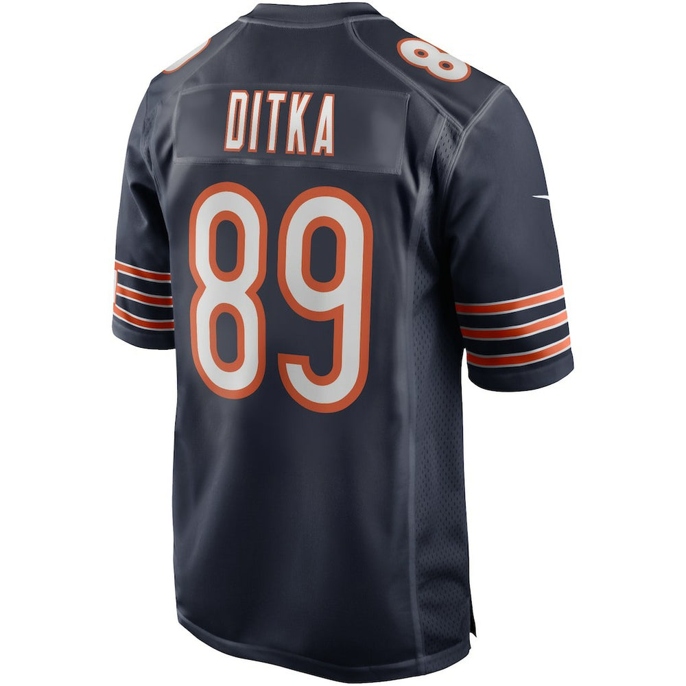 Nike Mike Ditka Chicago Bears Game Retired Player Jersey Navy