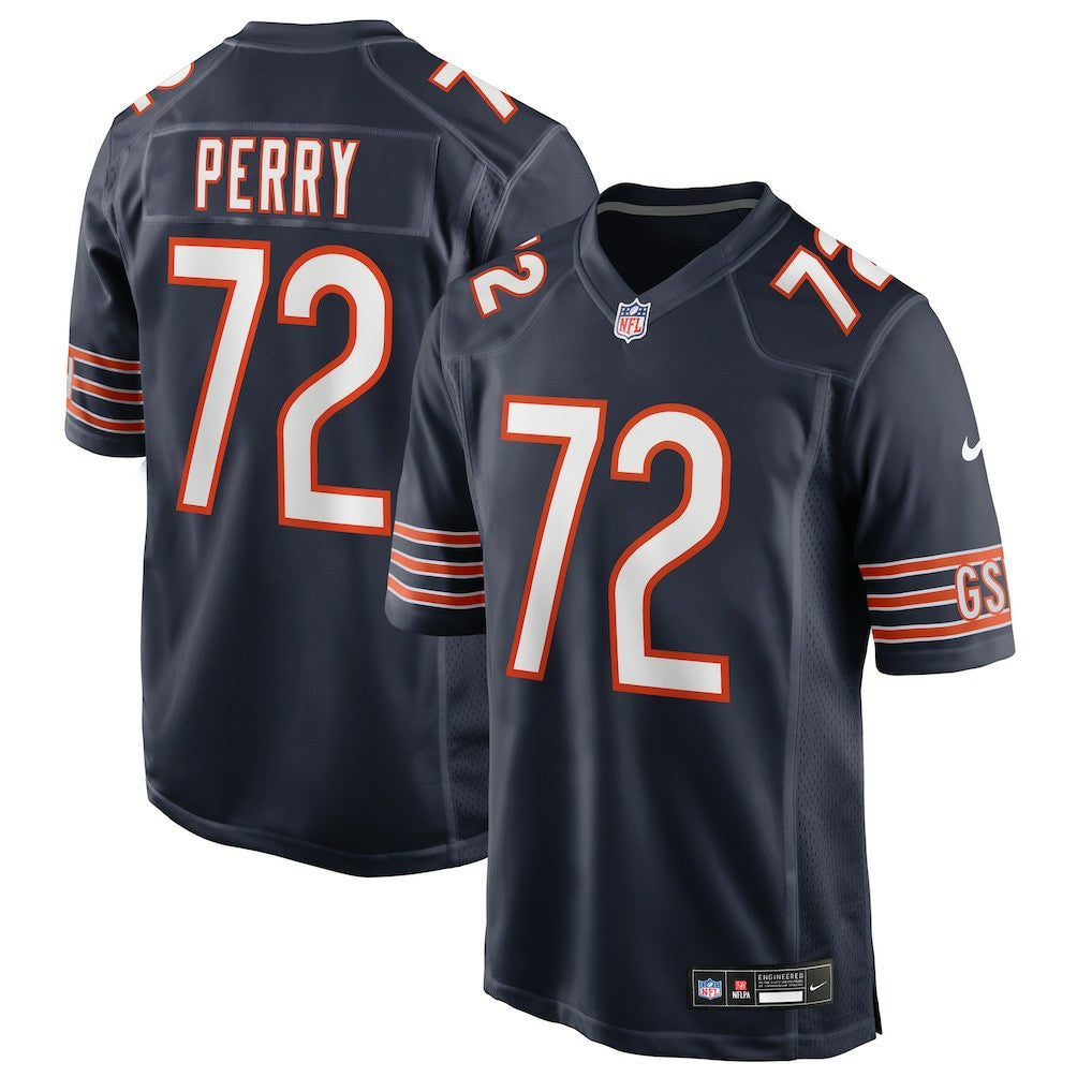 Nike William Perry Chicago Bears Game Retired Player Jersey Navy