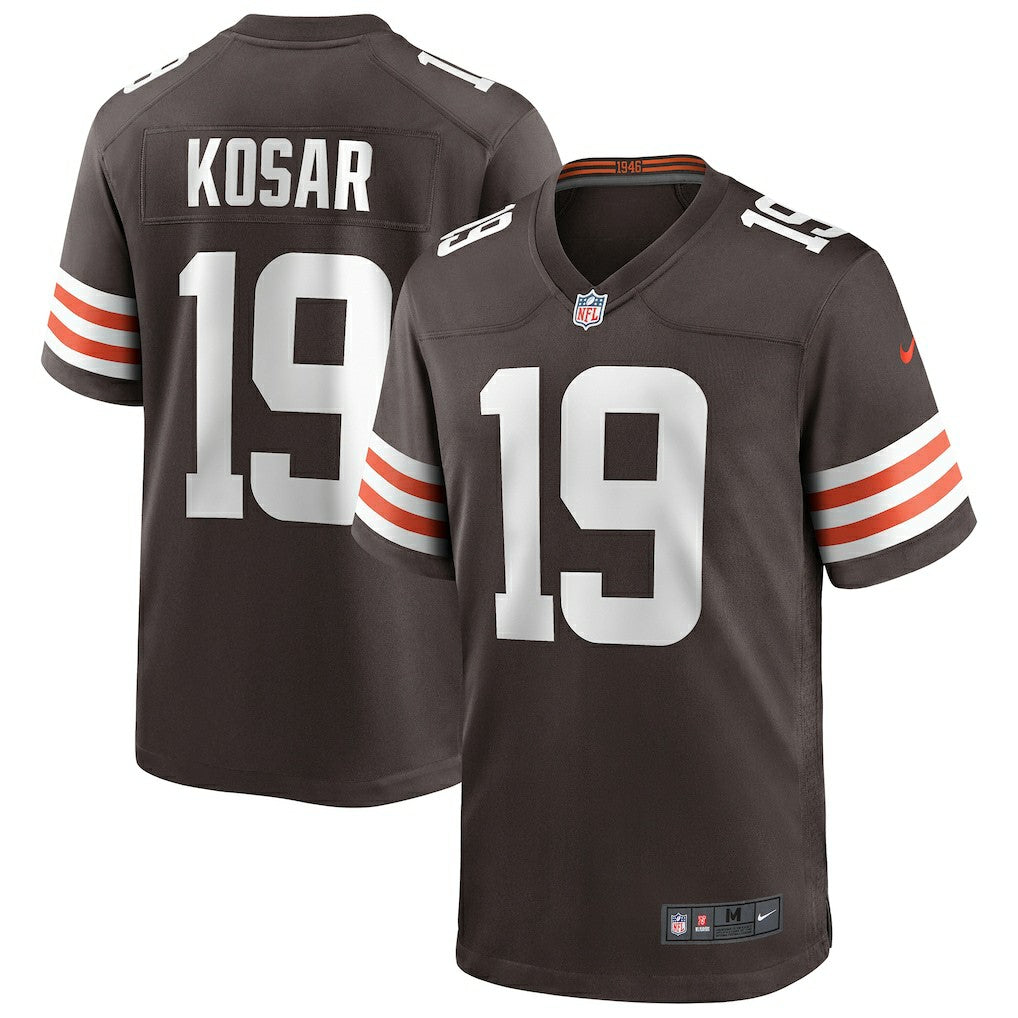 Nike Bernie Kosar Cleveland Browns Game Retired Player Jersey Brown