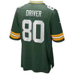 Nike Donald Driver Green Bay Packers Game Retired Player Jersey Green