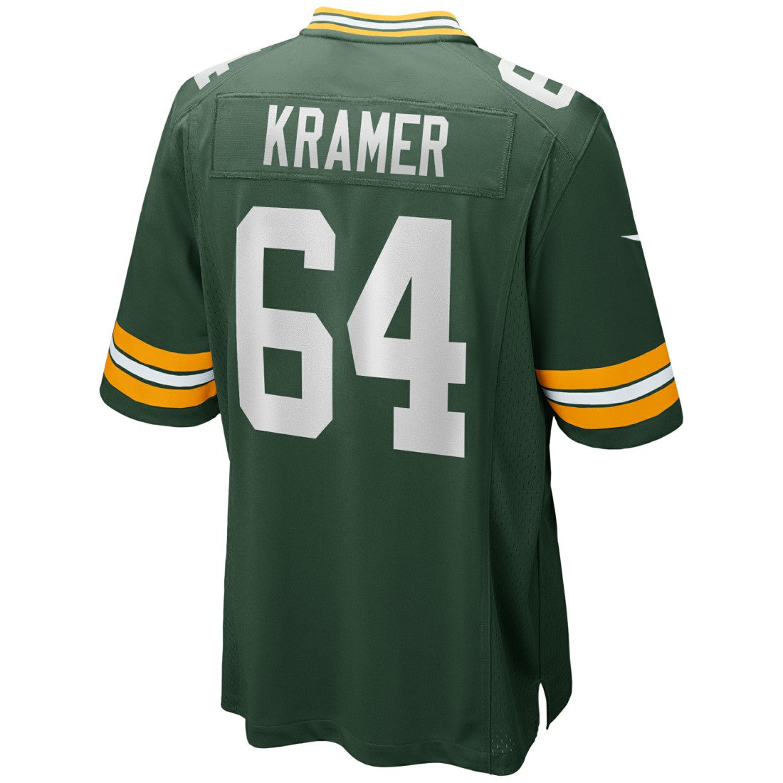 Nike Jerry Kramer Green Bay Packers Game Retired Player Jersey Green