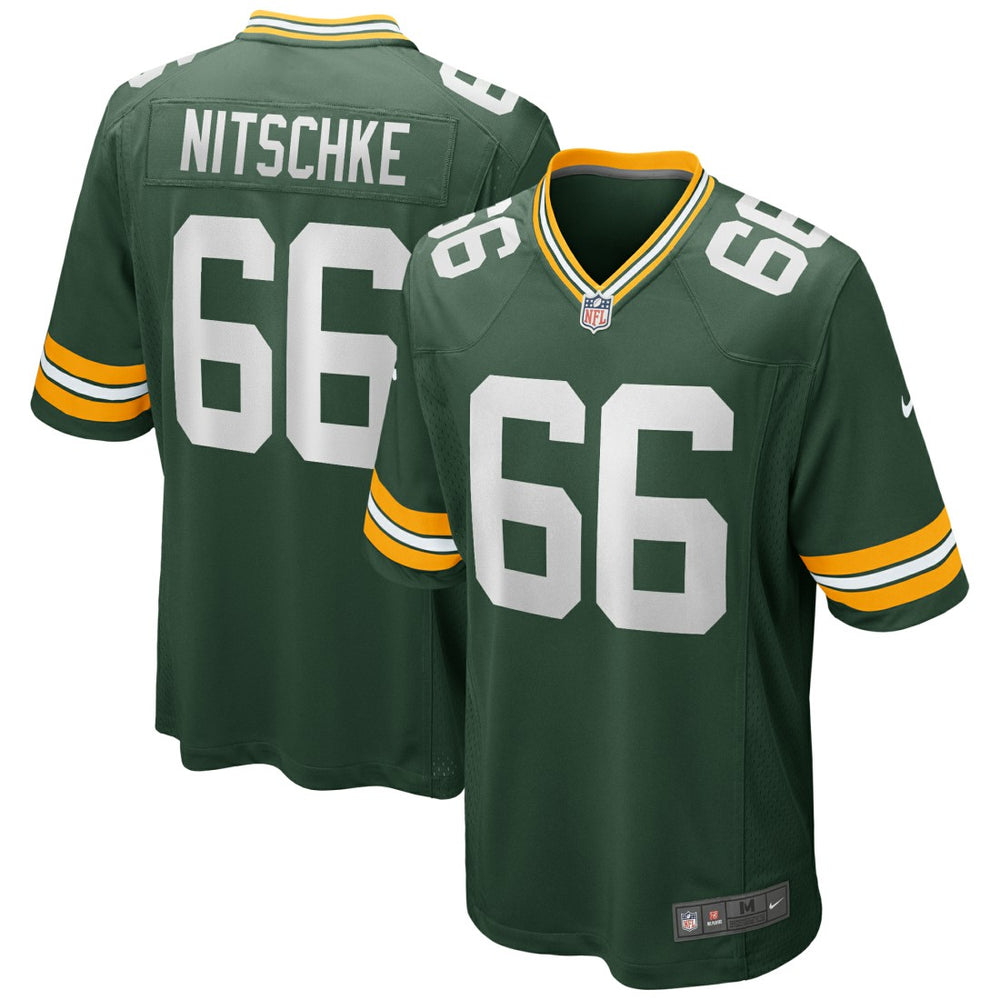 Nike Ray Nitschke Green Bay Packers Game Retired Player Jersey Green