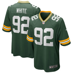 Nike Reggie White Green Bay Packers Game Retired Player Jersey Green