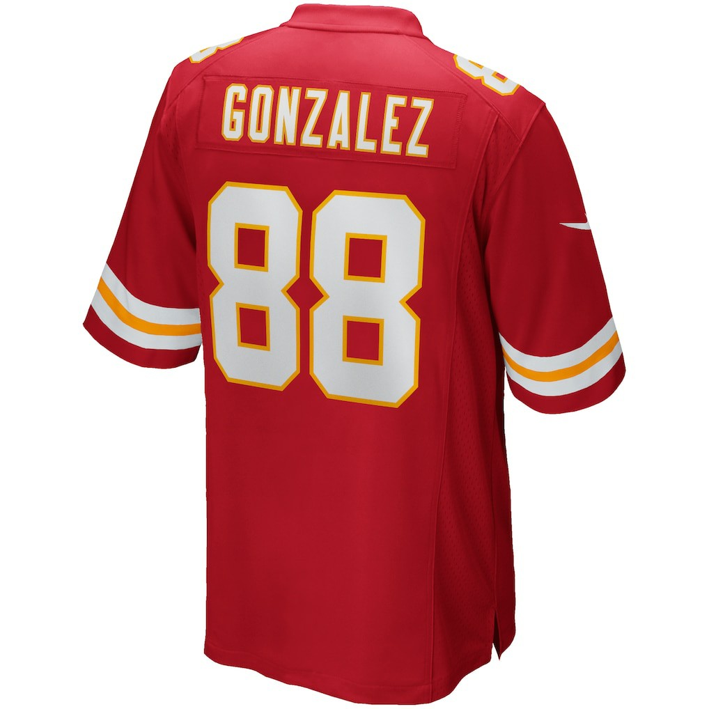 Nike Tony Gonzalez Kansas City Chiefs Game Retired Player Jersey Red