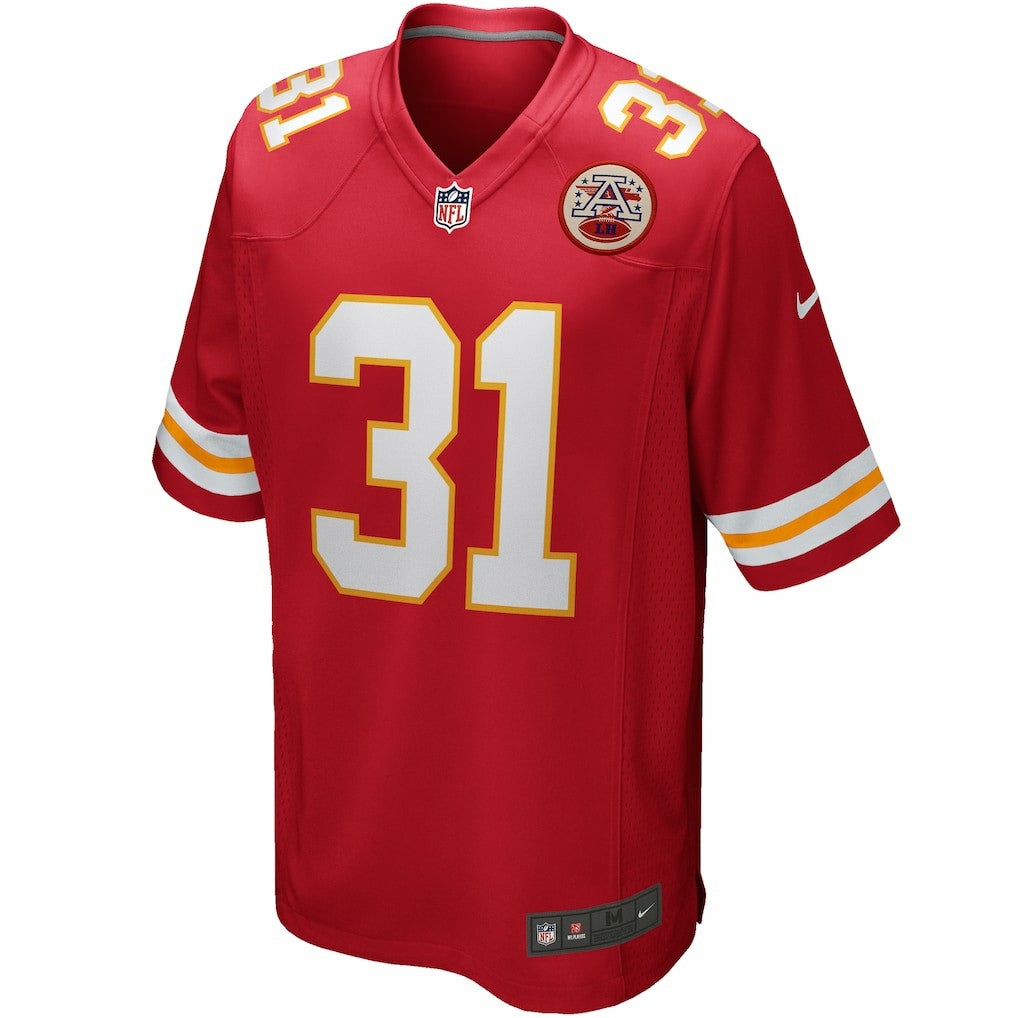 Nike Priest Holmes Kansas City Chiefs Game Retired Player Jersey Red
