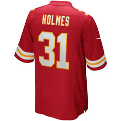 Nike Priest Holmes Kansas City Chiefs Game Retired Player Jersey Red