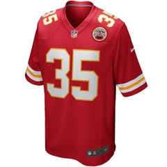 Nike Christian Okoye Kansas City Chiefs Game Retired Player Jersey Red