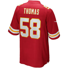 Nike Derrick Thomas Kansas City Chiefs Game Retired Player Jersey Red