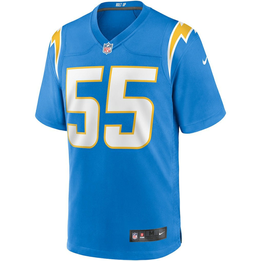 Nike Junior Seau Los Angeles Chargers Game Retired Player Jersey Powder Blue