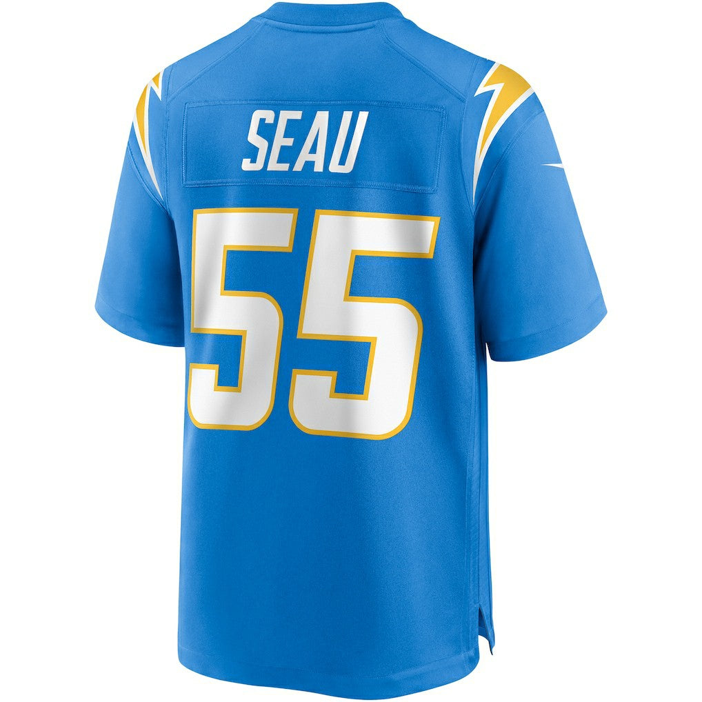 Nike Junior Seau Los Angeles Chargers Game Retired Player Jersey Powder Blue