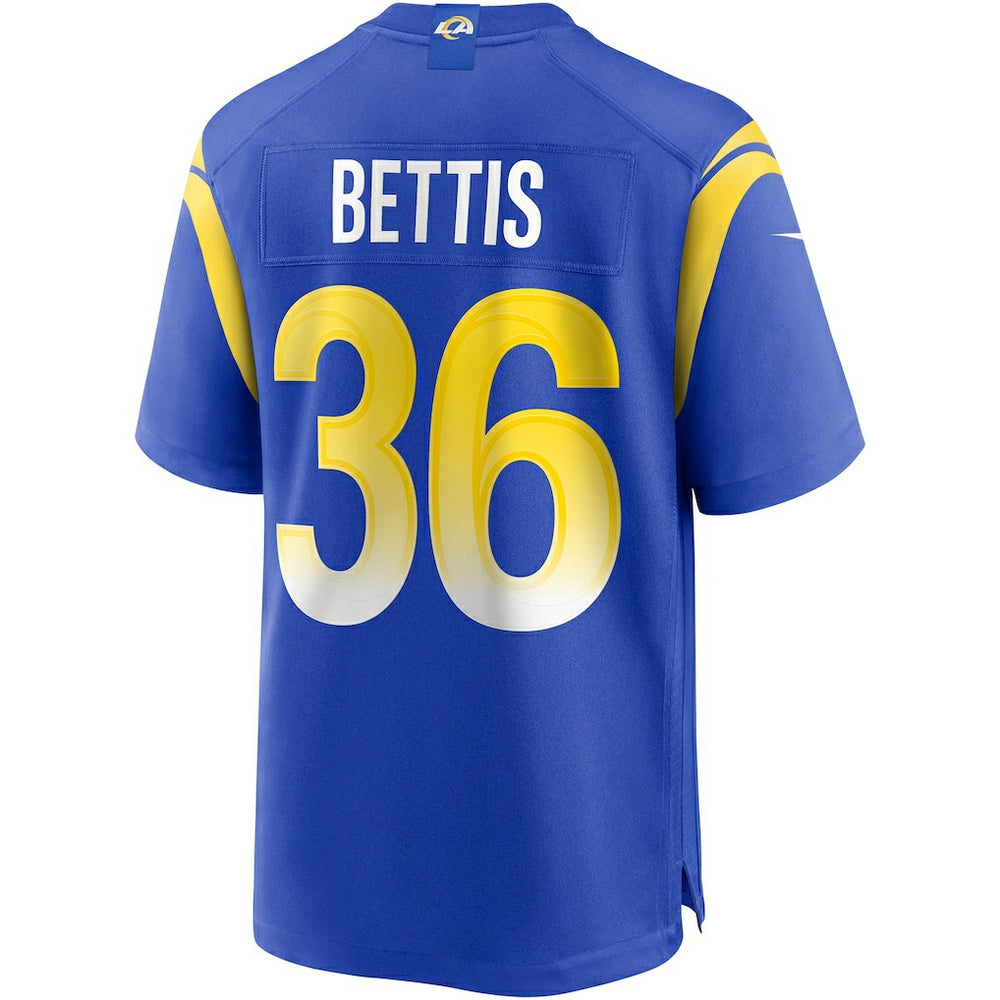 Nike Jerome Bettis Los Angeles Rams Game Retired Player Jersey Royal