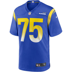 Nike Deacon Jones Los Angeles Rams Game Retired Player Jersey Royal