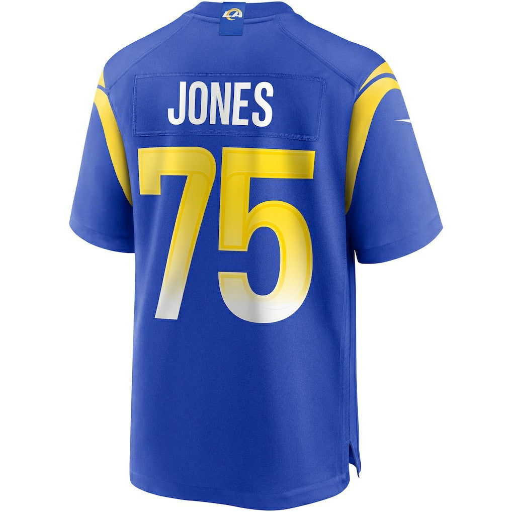 Nike Deacon Jones Los Angeles Rams Game Retired Player Jersey Royal