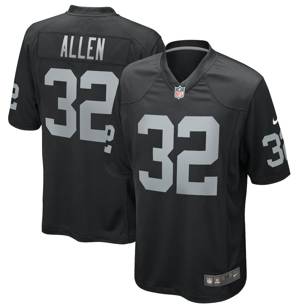 Nike Marcus Allen Las Vegas Raiders Game Retired Player Jersey Black