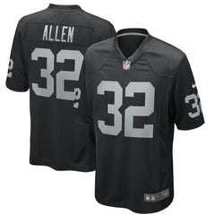 Nike Marcus Allen Las Vegas Raiders Game Retired Player Jersey Black