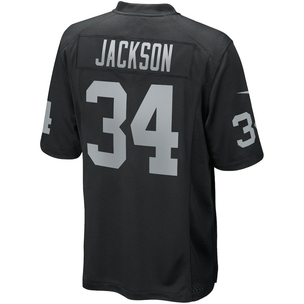Nike Bo Jackson Las Vegas Raiders Game Retired Player Jersey Black