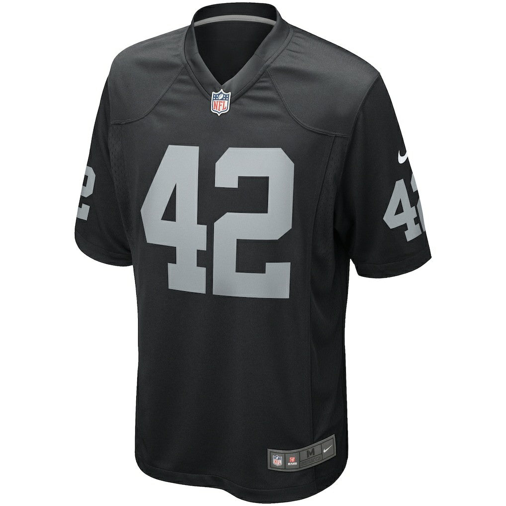 Nike Ronnie Lott Las Vegas Raiders Game Retired Player Jersey Black