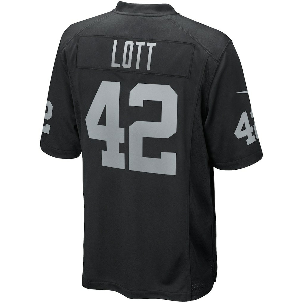 Nike Ronnie Lott Las Vegas Raiders Game Retired Player Jersey Black