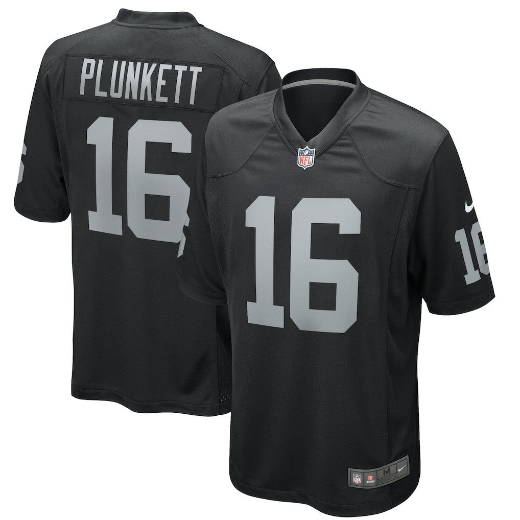 Nike Jim Plunkett Las Vegas Raiders Game Retired Player Jersey Black