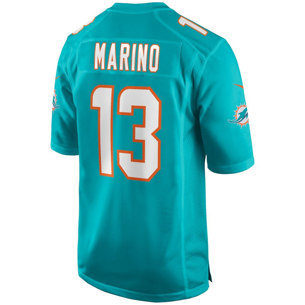 Nike Dan Marino Miami Dolphins Game Retired Player Jersey Aqua