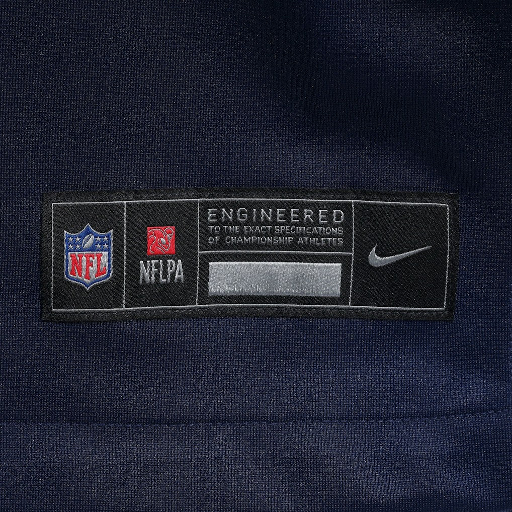 Nike Steve Grogan New England Patriots Game Retired Player Jersey Navy