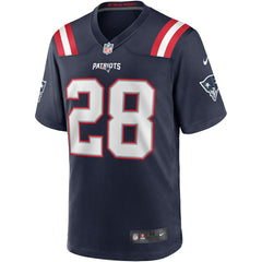 Nike Curtis Martin New England Patriots Game Retired Player Jersey Navy